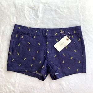 NWT Pineapple Printed Shorts From Francesca’s Collection